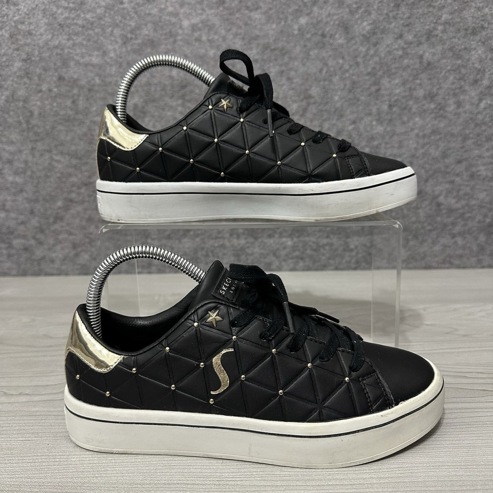 Skechers Street LA Hi Lites - Bermuda Womens Sneaker Black US Size 9.5